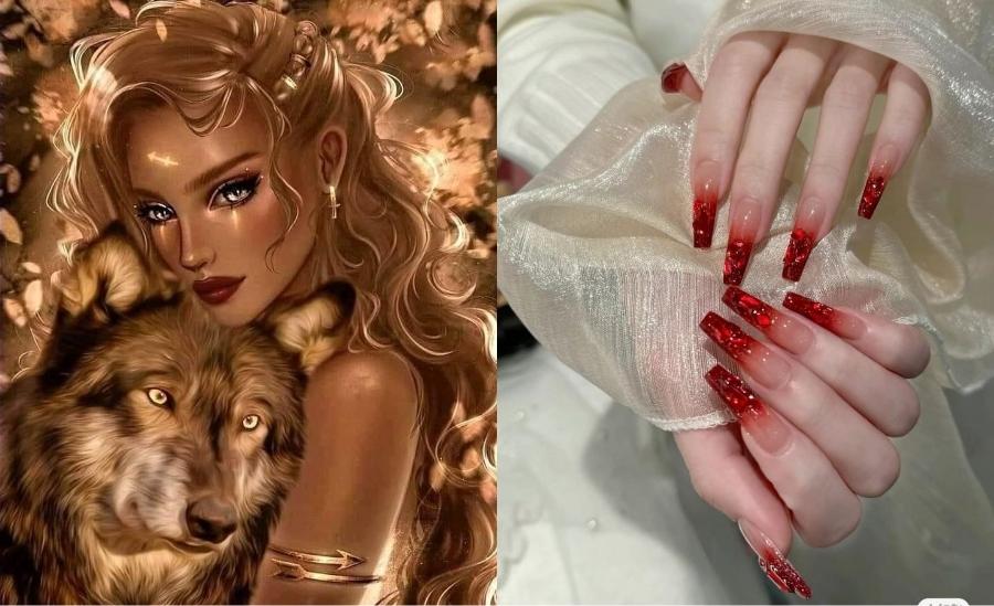 Gợi ý nailbox hợp mệnh cung Nhân Mã