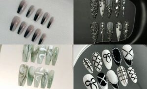 Họa tiết nailbox cho cung Ma Kết