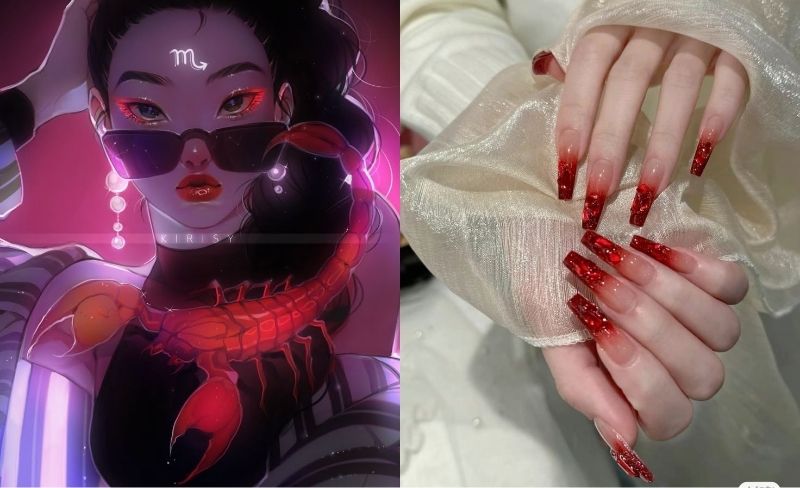 Cung Bọ Cạp Thuộc Nguyên Tố Nào? Gợi Ý Nailbox Cá Tính Dành Riêng Cho Bạn