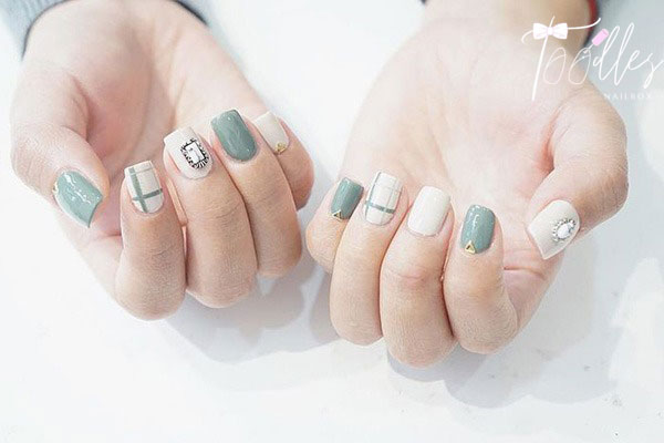 Gợi ý màu nail phù hợp với người mệnh Kim